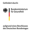 Förderlogo Bundesministerium Gesundheit